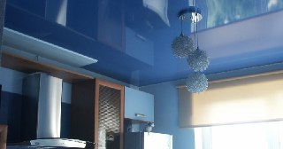 Натяжной потолок на кухню Ялта, цена от 6407 руб.